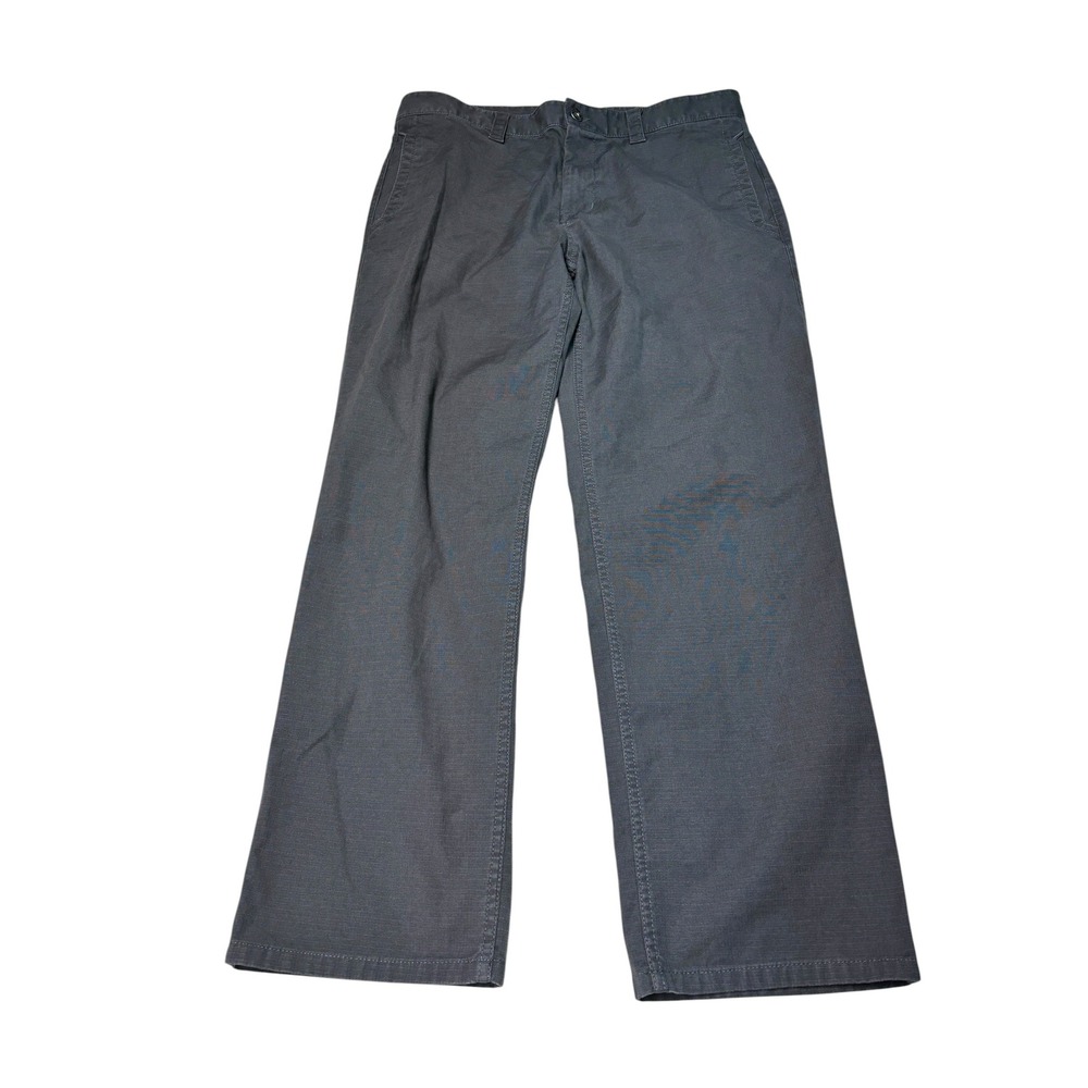 The North Face Hiking Tech Pants Gray Stretch Nylon Zip Pockets Mens 34X29 Short